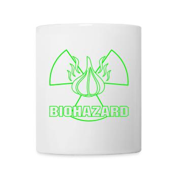 GARLIC BIOHAZARD - Tasse - Weiß - Vorne