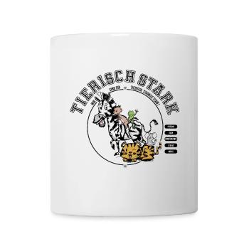 Team-beastly fort - Mug blanc - blanc - Devant