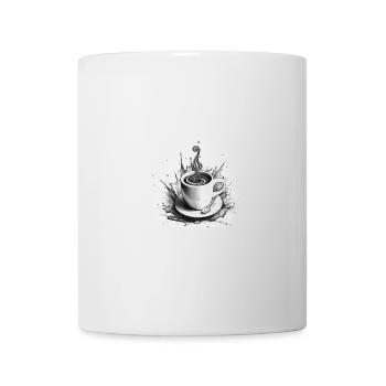 Groupe sanguin Espresso 2 Blanc - Mug blanc - blanc - Devant