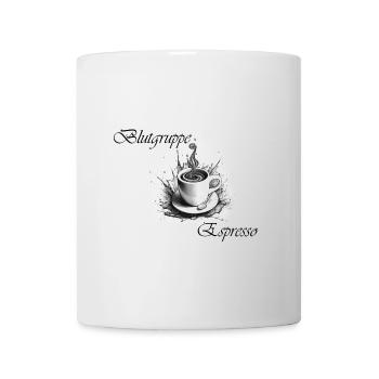 Blutgruppe espresso 2 - Tasse - Weiß - Vorne