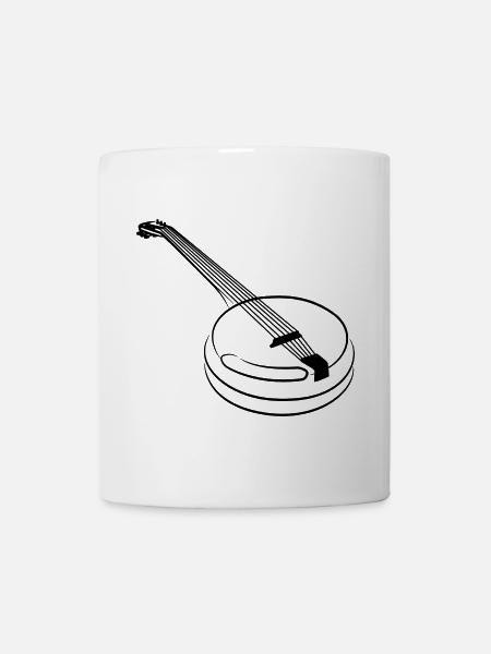 Banjo - Tasse - Weiß