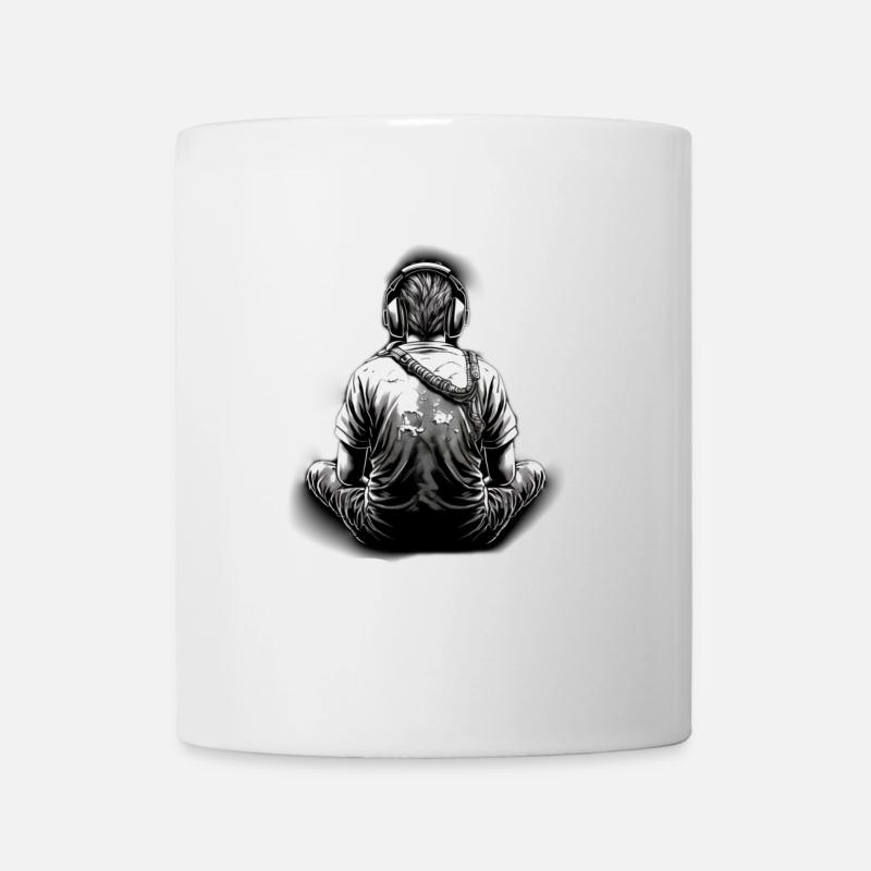 Gamer white - Mug - white