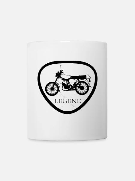 legend simson s50 s51 Symbol DDR Nostalgie icon - Tasse - Weiß