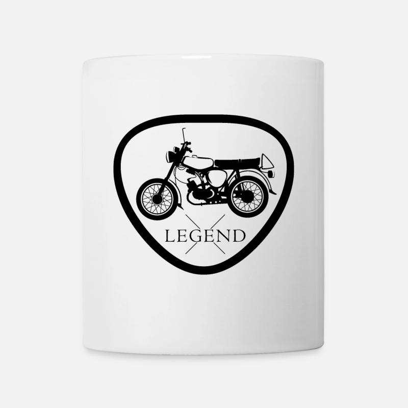legend simson s50 s51 Symbol DDR Nostalgie icon - Tasse - Weiß