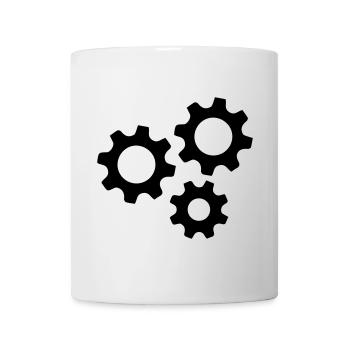 Gear Gearwheel Machines Work - Mug - white - Front