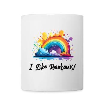 I love rainbows - Mug - white - Front
