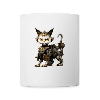 Steampunk Cat - Mug - white - Front