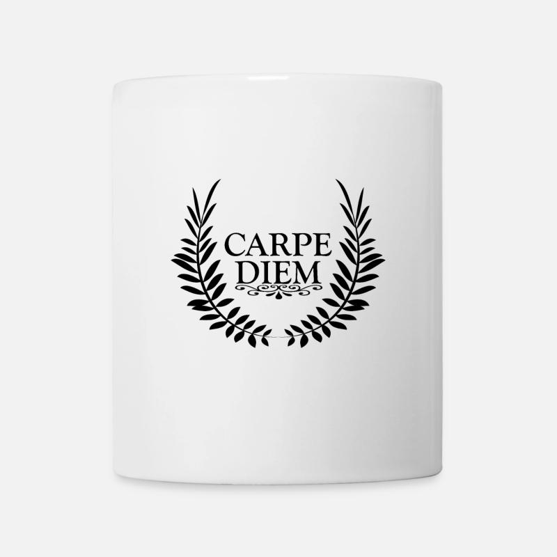 Nutze den Tag - Tasse - Weiß