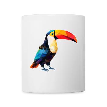 Geometric Toucan: Polygon Art in Paradise - Mug - white - Front
