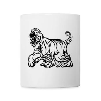 Afghane - Tasse - Weiß - Vorne