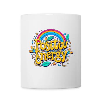 positive energy - Mug - white - Front