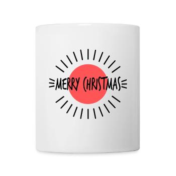 WEIHNACHTEN. FROHE WEIHNACHTEN. FROHE WEIHNACHTEN. NEUJAHR - Tasse - Weiß - Vorne
