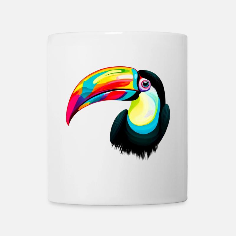 Toucan - Mug blanc - blanc