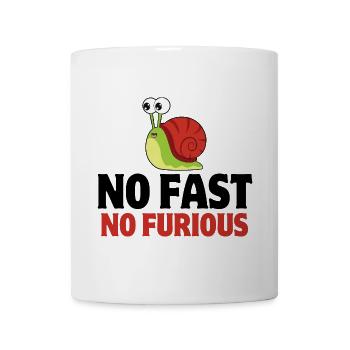 snail, no fast, slug - Mug - white - Front