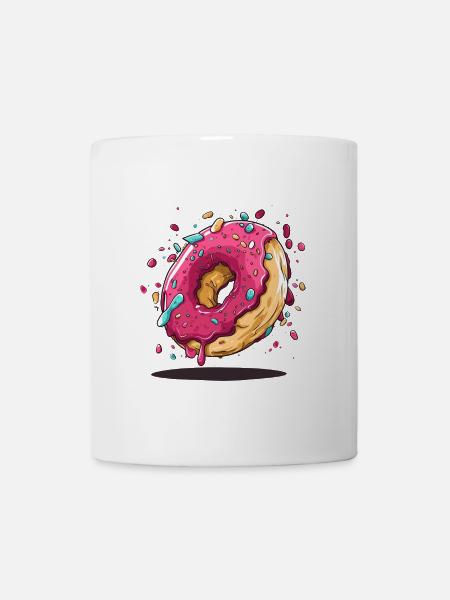 Donut Design - Mug - white