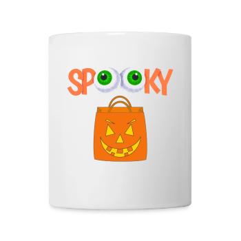 halloween, jeter un sort, spooky - Mug blanc - blanc - Devant