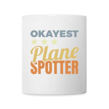 Average airplane enthusiast - Mug - white - Front