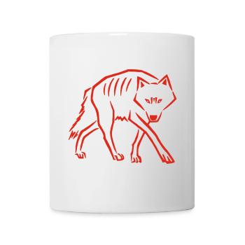 Rücktritt (Rot) - Tasse - Weiß - Vorne