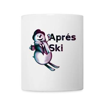 Après Ski – Funny Snowman - Mug - white - Front