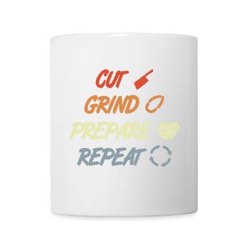 Citation de Metzger - Mug blanc - blanc - Devant