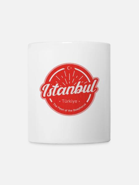 Istanbul - Tasse - Weiß