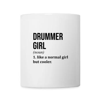 Batteur Fille Citation Drôle - Mug blanc - blanc - Devant