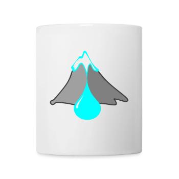 La Fonte Des Glaciers - Mug blanc - blanc - Devant