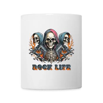 Vie de roche - Mug blanc - blanc - Devant