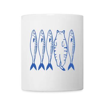 White Cat & Company - Mug - white - Front