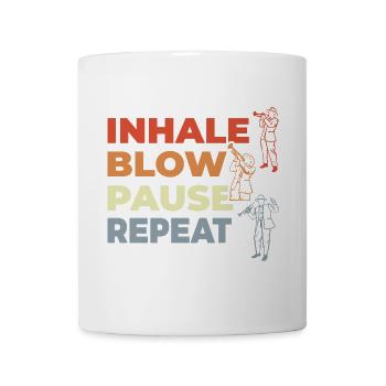 Trompeter Spruch - Tasse - Weiß - Vorne