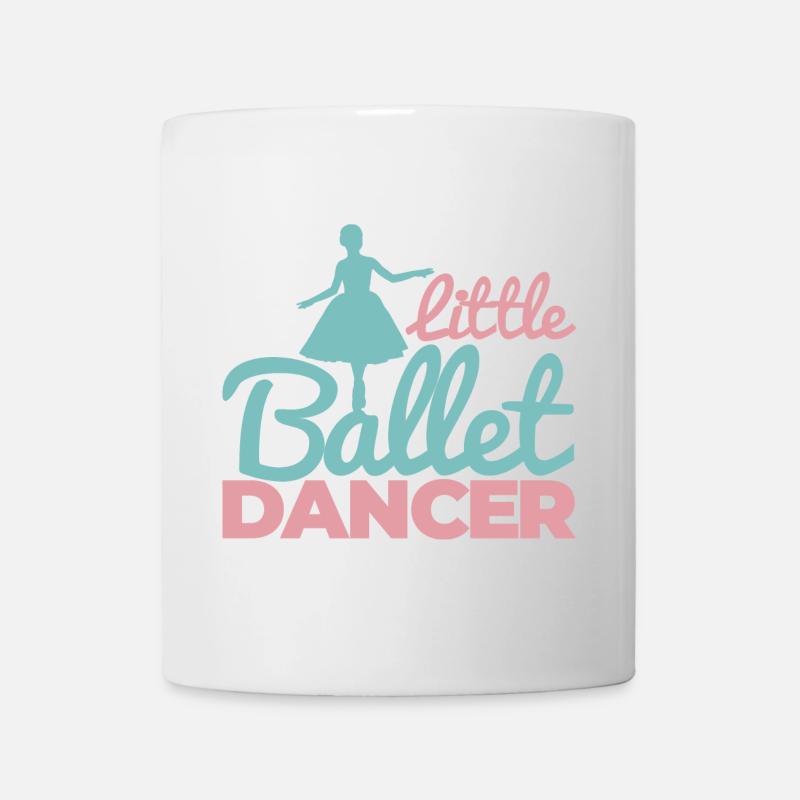 Ballerina Mädchen - Tasse - Weiß
