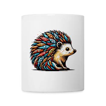 Igel - Tasse - Weiß - Vorne