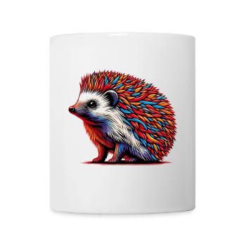 Hérisson - Mug blanc - blanc - Devant