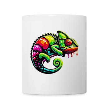 Chamäleon - Tasse - Weiß - Vorne