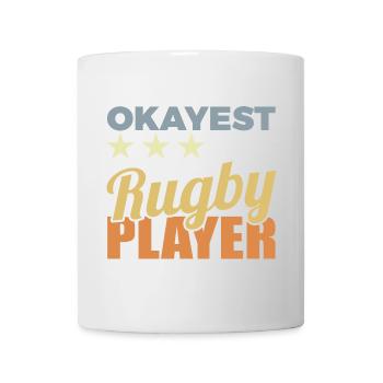 Average rugby player - Mug - white - Front