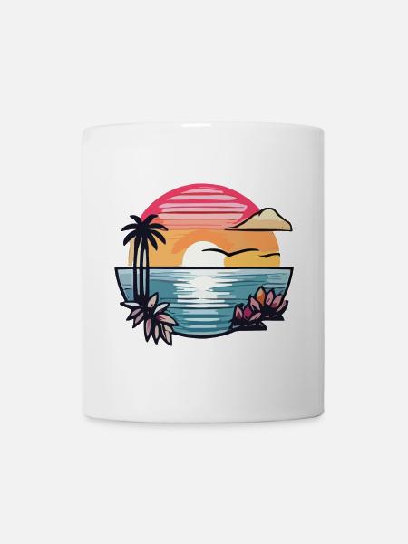 Sommer - Tasse - Weiß