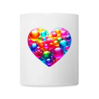 Colorful Heart - Mug - white - Front