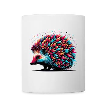 Hérisson - Mug blanc - blanc - Devant