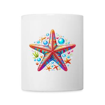 Étoile de mer - Mug blanc - blanc - Devant