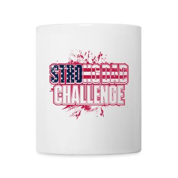 Strong Dad Challenge Flag - Mug - white - Front