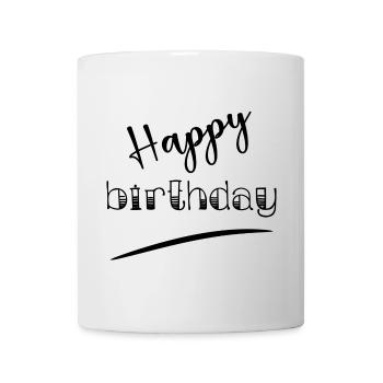 ALLES GUTE ZUM GEBURTSTAG. JAHRESTAG. - Tasse - Weiß - Vorne
