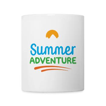 Sommer-Abenteuer - Tasse - Weiß - Vorne