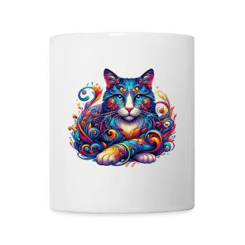 Katze - Tasse - Weiß - Vorne