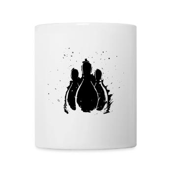 Bowling Pins - Tasse - Weiß - Vorne