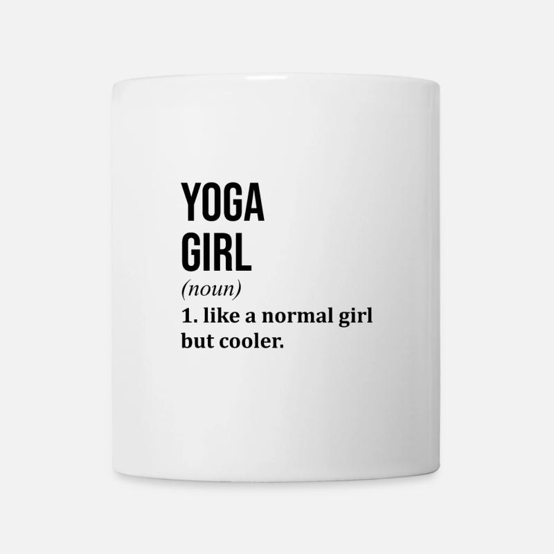 Joga - Tasse - Weiß