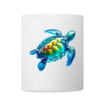 Tortue - Mug blanc - blanc - Devant