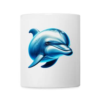 Delfin - Tasse - Weiß - Vorne