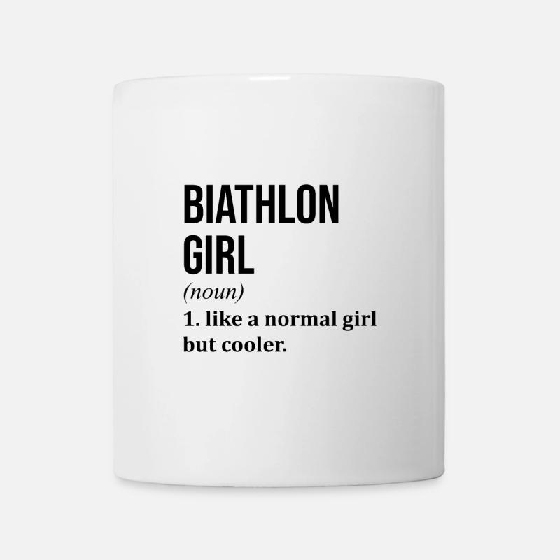 Biathlon - Tasse - Weiß