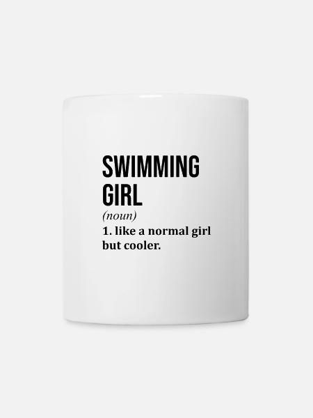 Swimming Swimming Swimming - Mug - white