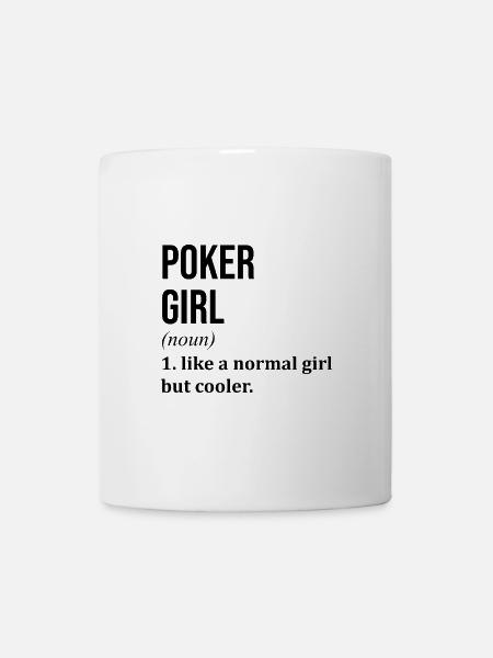 Poker Poker Poker - Mug blanc - blanc